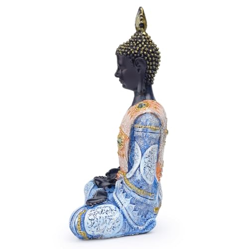 Statue de Bouddha thaïlandais, figurine de collection de 20 cm