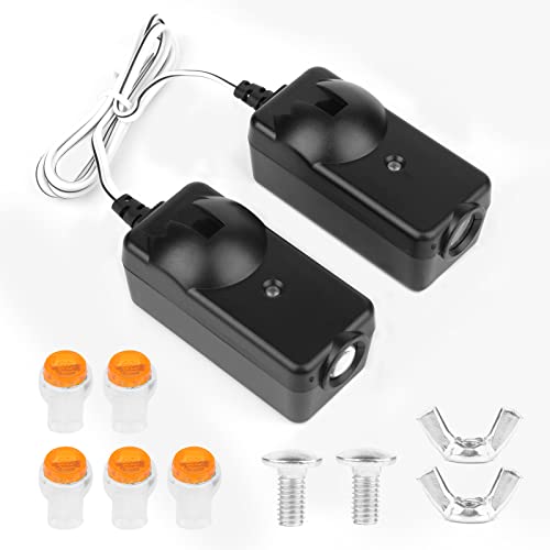 Safety Door Sensors Beam Eyes: Garage Door Opener 2 Pack Garage Sensor For Liftmaster Chamberlain 41A5034 Garage Sensor - Replacement Garage Door Sensors #TOP5