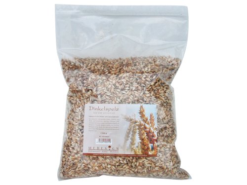Preisvergleich Produktbild Dinkelspelz, lose, Nachfüllbeutel, 500g