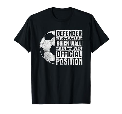 Defender Brick Wall Soccer Football T-Shirt
