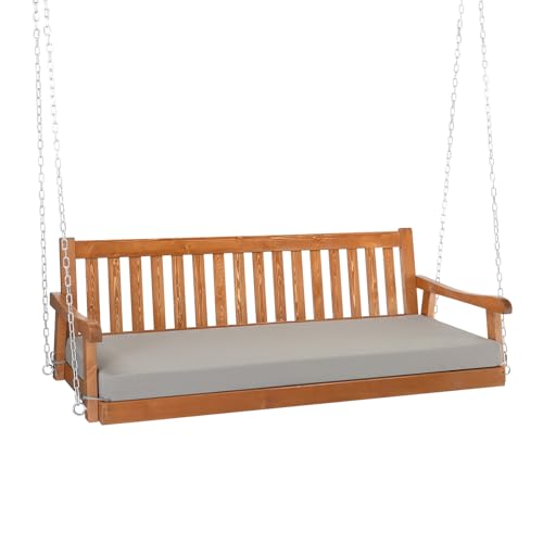 VINGLI 6 FT Outdoor Porch Swing Daybed, Upgraded Patio...