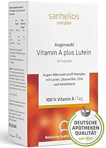 Sanhelios Augenwohl Vitamin A Kapseln