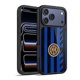 Head Case Designs Licenza Ufficiale Inter Milan Home Kit per Stemma 2024/25 Cover in Gel Rinforzata [Protezione di Grado Militare] Compatibile con Apple iPhone 17 PRO