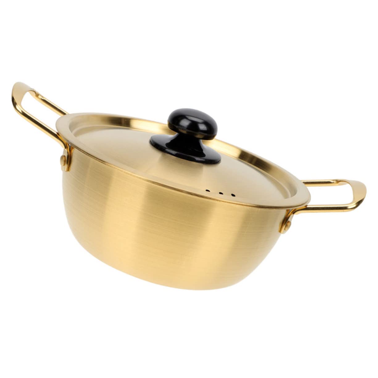 3 Stück Instant-Nudeltopf, chinesischer Wok, kleiner Topf mit Deckel, japanische Instant-Nudeln, koreanischer Nudelkocher, Auflauf, Schmorpfanne, koreanischer Ramen-Kochtopf, Suppentopf, praktisch