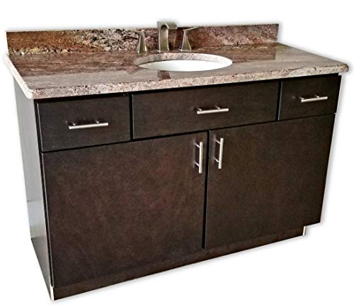 Remodel For Less Assembled Modern 48" Bathroom Vanity Espresso #TOP1