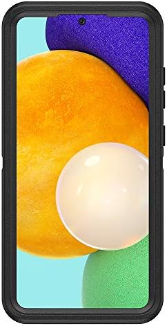 OtterBox Galaxy A52/Galaxy A52 5G Defender Series Case - Black, Rugged & Durable, with Port Protection, Includes Holster Clip Kickstand image 4