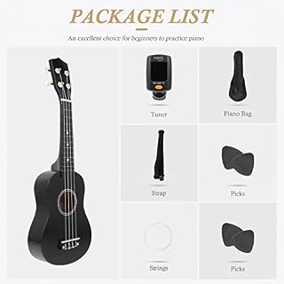 Vaguelly 1 Set Ukulélé En Tilleul 21 Pouces Hawaiian Starter Uke Ukulélé Acoustique Pour Débutants Enfants Ukulélé Avec… - Les Beatles, Paul McCartney, John Lennon, RIngo Starr, George Harrison Vaguelly 1 Set Ukulélé En Tilleul 21 Pouces Hawaiian Starter Uke Ukulélé Acoustique Pour Débutants Enfants Ukulélé Avec… – Image 5