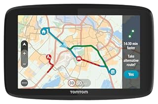 TomTom GPS GO Essential - 5 Pouces, Évitez des embouteillages grâce à TomTom trafic, mises à Jour des Cartes Europe, mises à Jour Via Wi-FI (Reconditionné)