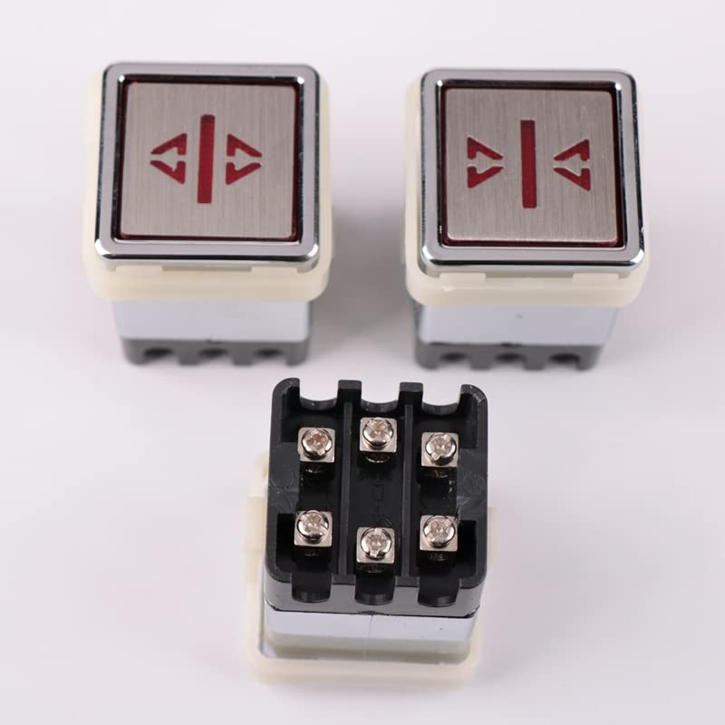 5pcs Elevator Accessories AK-03 Elevator Button 30x30 Freight Elevator Parts