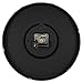 Foxtop Silver Wall Clock Silent Non-Ticking Battery Operated Round Modern Wall Clock for Office School Home Living Room Bedroom Bathroom Kitchen Decor 12 inch