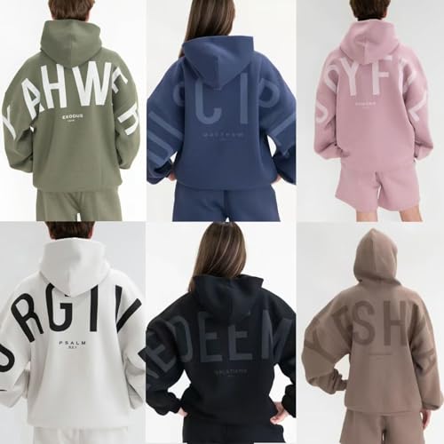 Oversized Christian Heavyweight Faith Sweatshirt Christian Hoodies Fashion Pullover for Men Women2