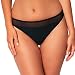 Produktbild Sans Complexe Damen Essentiel Fit String, Schwarz (Noir or), 36 (Herstellergröße: 38/40)