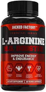 L Arginine 1500mg Patented Nitrosigine - Extra Strength L-Arginine Nitric Oxide (NO) Booster