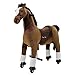 Sweety Toys 7301 animali de sella grande cavallo CHOCOLATE 4 a 9 anni -RIDING ANIMAL