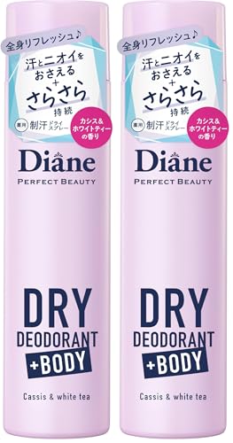 Diane(�_�C�A��) �y��򕔊O�i�z �f�I�h�����g�X�v���[ �{�f�B�p�h���C�V�����v�[ [�J�V�X���z���C�g�e�B�[] 40g +BODY �v���X�{�f�B ���� �X�v���[ (× 2)