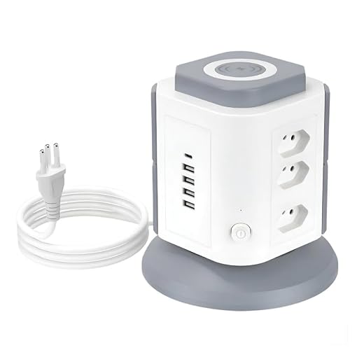 Coibeu WKC-HY503-WXC (9 tomadas + 4 USB-A + 1 USB-C)