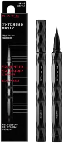 Kanebo Kate New Super Sharp Liner EX Liquid Eyeliner - BK-1 (Green Tea Set)