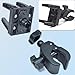 HYS Heavy Duty Clamp Detachable Front Panel Holder Mount, The Bracket Secures The Front Panel Working for Yaesu FTX-1 Icom IC-705 Yaesu All FTM FT-8900R Series and Motorola Detachable Control Head