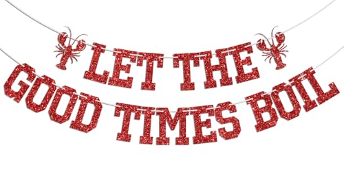 Let the Good Times Boil �o�i�[�A���u�X�^�[�̒a�����p�[�e�B�[�f�R���[�V�����A�U���K�j�̕����p�[�e�B�[�p�i�ALet's Get Cray Summer BBQ �f�R���[�V���� ���b�h�O���b�^�[