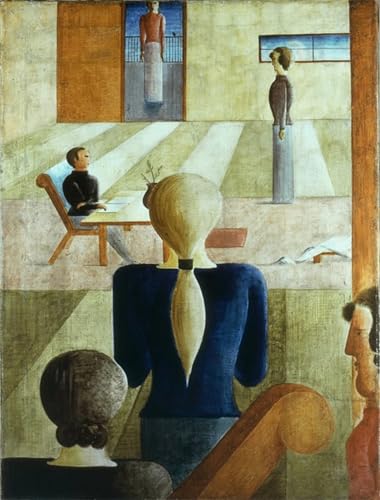 Peinture pour la chambre à coucher Frauenschule d'Oskar Schlemmer Toile 60x90cm