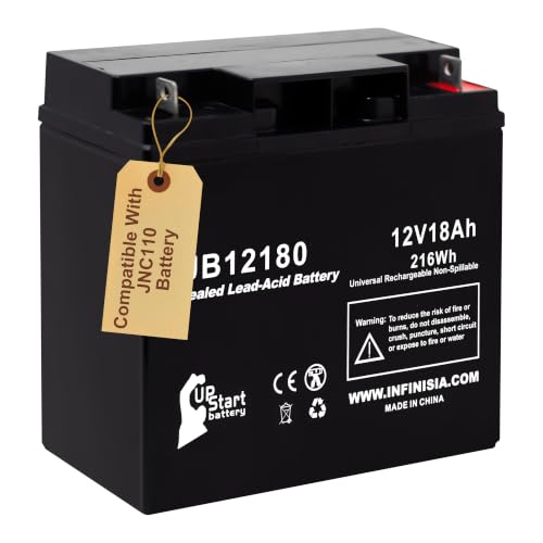 UB12180 12V 18Ah Replacement for Jump N Carry JC400 Battery