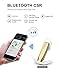 New Bee Bluetooth Earpiece V5.0 Wireless Handsfree Headset with Microphone 24 Hrs Driving Headset 60 Days Standby Time for iPhone Android Samsung Laptop Trucker Driver (Gold)