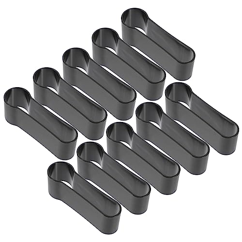 NAMOARLY 10Pcs Walking Cane Accessory Durable Fixator Ring for Walking Sticks High Elasticity and Easy to Use for Seniors and Mobility Assistance