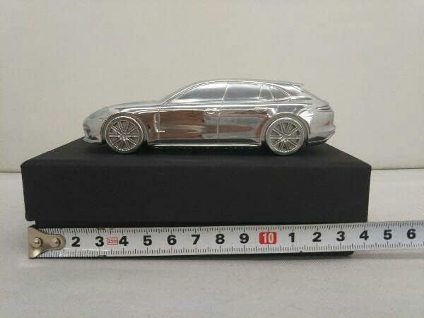 ポルシェカイエンターボ ペーパーウエイトメタルカー 未使用箱付