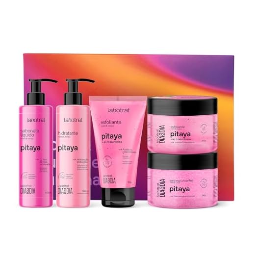 Kit Experiência Banho Dia A Dia C/ 5 Itens Pitaya Labotrat