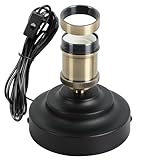 Industrial E26 Mini Semi-Recessed Lamp Base with 570Cm Wire Switch Plug for Corridors, Bedroom Access, Kitchen Foyer, Desk Lamp