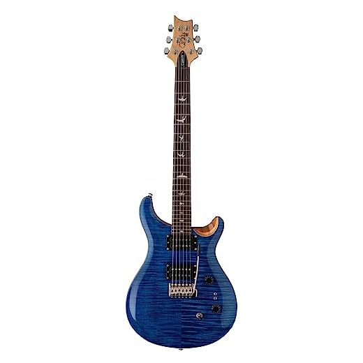 PRS Paul Reed Smith 6 String SE Custom 24 Electric Lefty, Faded Blue, Left (111440::FE:)
