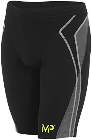 Aquasphere MP Michael Phelps Men Leyo Jammer - Black/Grey, Size 30