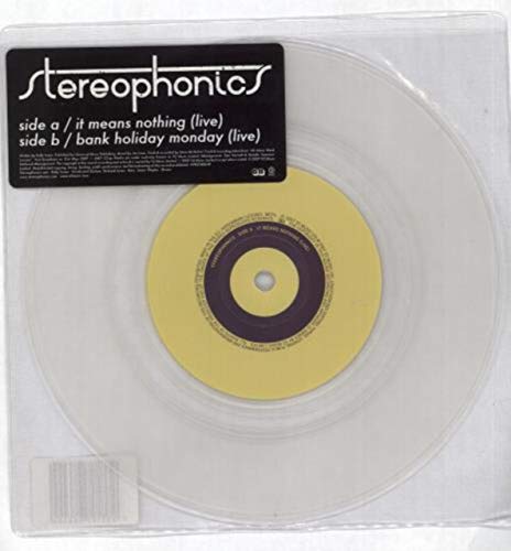 IT MEANS NOTHING cover art
