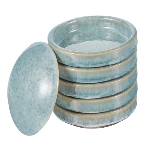 IWOWHERO 1Set Ceramic Color Palette Watercolor Mixing Tray for Artists Professionals Students Convenient Durable Design for Watercolor Painting Crafting Projects