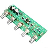 Audio Preamplifier Board, BY-08 Pro Tone Control Board Bass Midrange Treble Adjustable Preamp Tuning Module