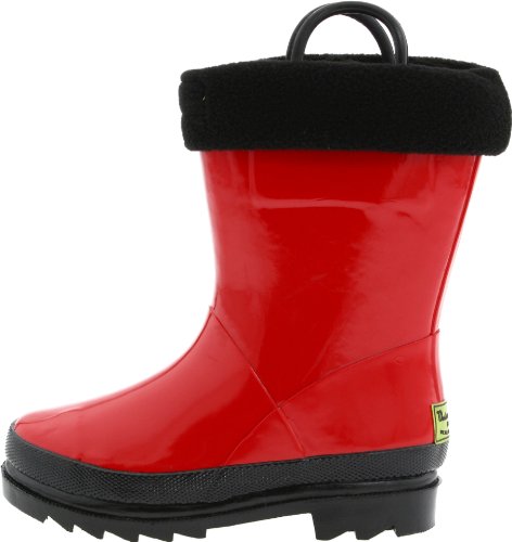 Western Chief Kids Rain Boot Fleece Liner, Black, XS (5-6 Toddler Shoe)2