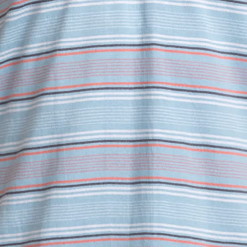 Image of Raymond Men Cotton Striped Regular Fit T-Shirt