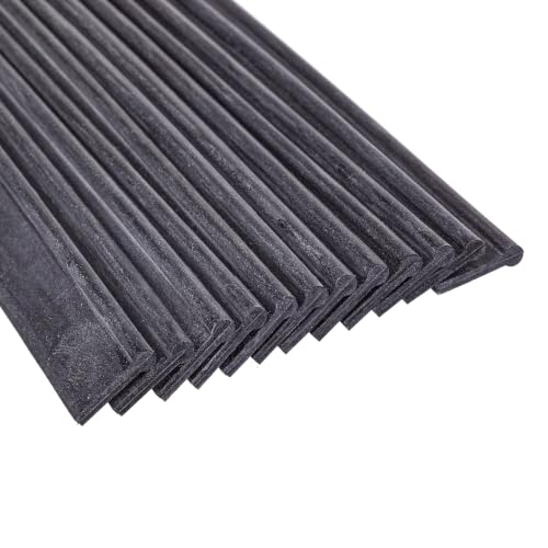 UNGER Commercial ErgoTec 36" Soft Squeegee Rubber Replacement 12-Pack RT920
