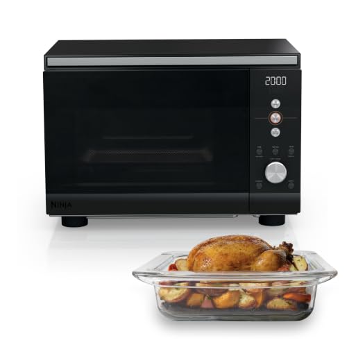 Image of Ninja Crispi Microwave & Air Fryer with FusionCrisp, Black, MW101BK1