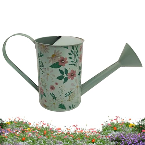 Elegante decorazione per la casa: unendo utilità e fascino, questo annaffiatoio dal design vintage non solo nutre le piante da balcone, ma arricchisce anche gli spazi interni come un sofisticato elemento decorativo, mescolando perfettamente forma e funzione