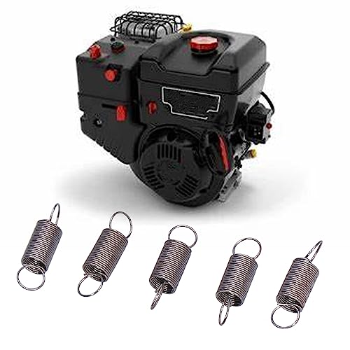 Mola de palhetas de ar de 5 peças, material de ferro da mola de estrangulamento do motor Excelente a