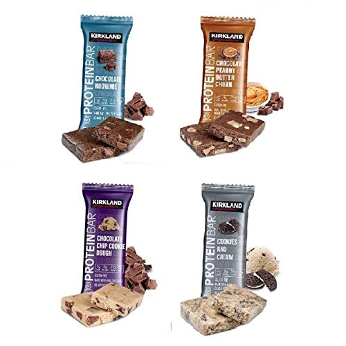 Kirkland Signature Protein bar energy variety pack, (Variety, 40 Count)