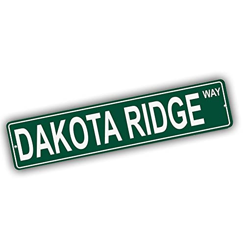 Brotherhood Aluminum Street Sign for Dakota Ridge - Colorado Man Cave Decor