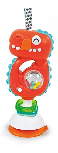 Clementoni Baby Clementoni électronique Dinosaure Musical hochets Cadeau Naissance d'éveil éducatif bébé Jouet Jeu Premier âge Centre d’activités interactif 17330 Coloured Medio - vue 3
