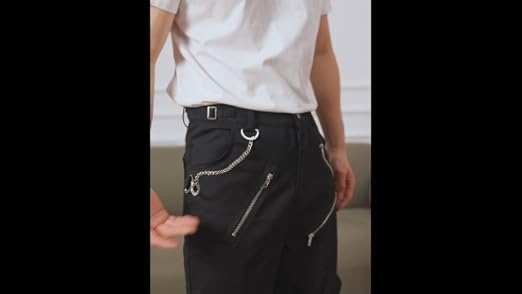 Amazon.com: Idopy Men`s Steampunk Gothic Hip Hop Punk Rock