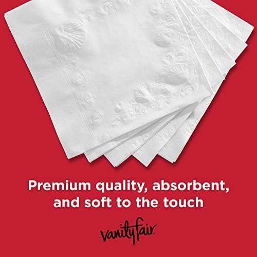 Vanity Fair Everyday Paper Napkins, 100 Count, Disposable Napkins Made Soft And Smooth For Everyday Meals - 4