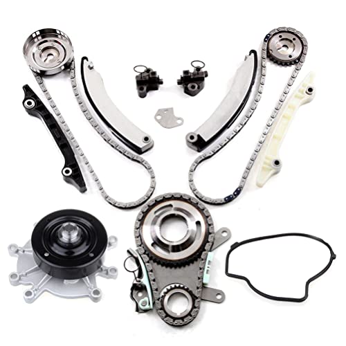 Cciyu Timing Chain Kit & Water Pump Sets For Jeep For Ram For Dodge For Mitsubishi Liberty 1500Nitro Dakota For Ram 1500 Commander Grand Cherokee Durango Raider 3.7L #TOP1