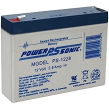PS-1228 12V, 2.8 AH Rechargeable Lead Acid Battery