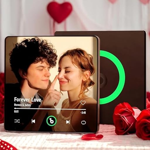 Imán de Refrigerador con Música Personalizado Reproductor de Música con Foto San Valentín Spotify Portada del Álbum Puede Reproducir Canciones Regalo para Parejas Navidad | Ya disponible en tu tienda friki favorita! En mundofriki.es!