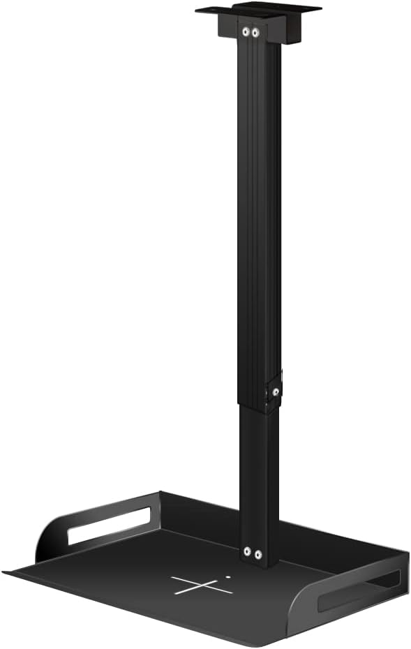 UineHiot Projector Ceiling Mount, Adjustable Height, Aluminum Alloy Material, Compatible with Epson/Emerson/BenQ/Fangor/Vankyo/Acer/Artlii/Optoma Projectors, Easy Installation